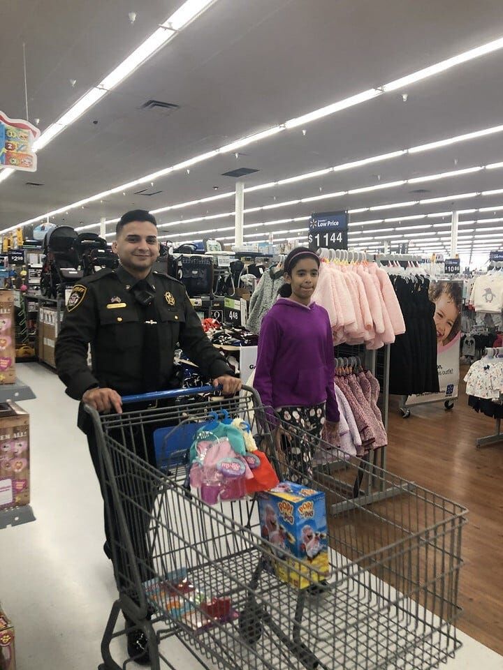 Talbot County Sheriff's Office Takes Kids Shopping for Christmas